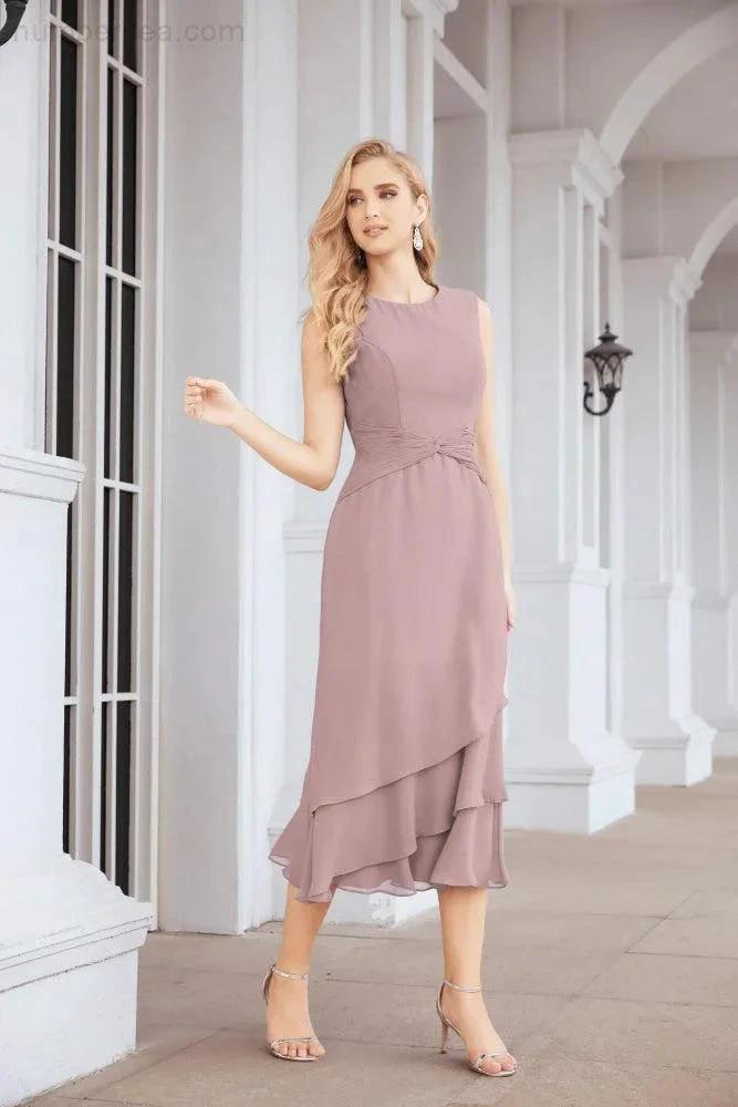 Sunnderly Two-Piece A-line Mother of The Bride Dress Formal Party Gown Dress SY28072