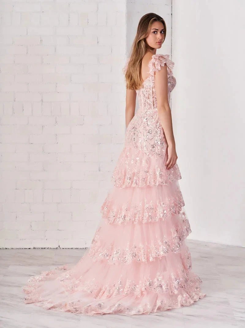 Kennedy | Sheath Off the Shoulder Long Prom Dress (Lace-up Back)
