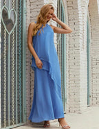Chiffon Long Plus Size Mother of Bride Dresses Formal Bridesmaid Prom Gown SY28019