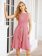 Sunnderly Mother of The Bride Dresses Prom Dress Casual Pleated Dress  SY28065