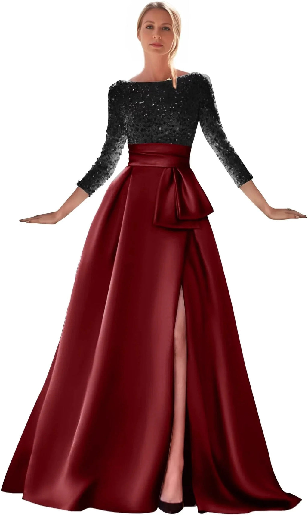 gold formal gowns gold dress high slit evening gown