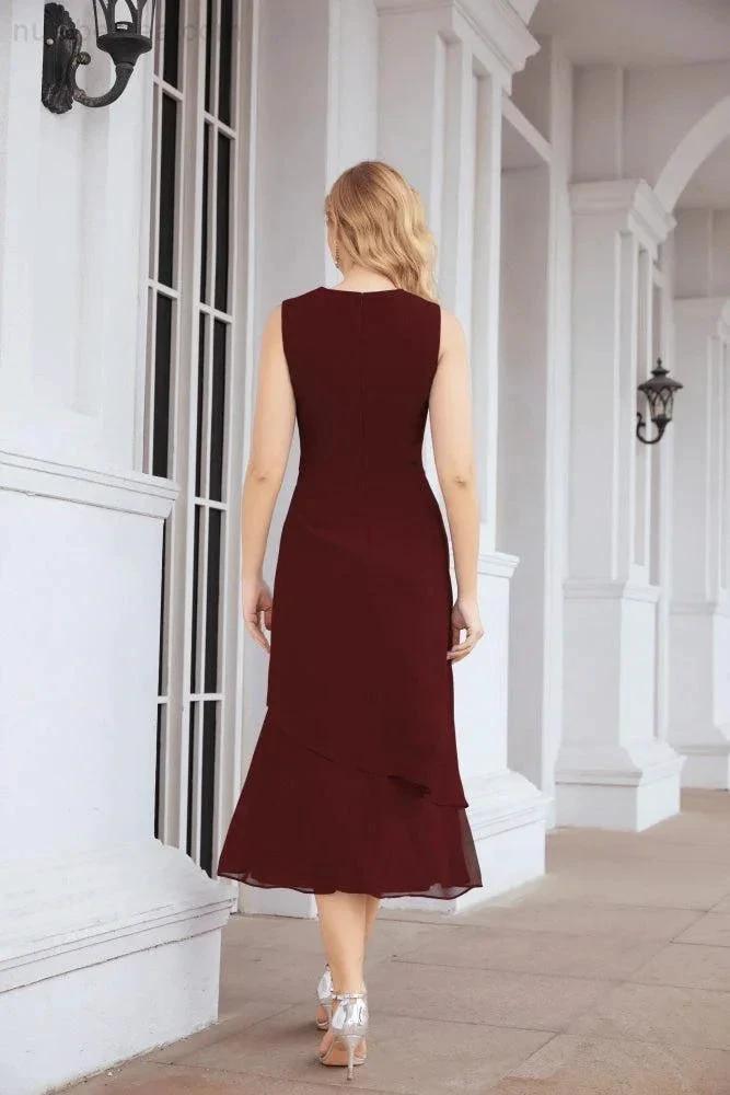 Sunnderly Two-Piece A-line Mother of The Bride Dress Formal Party Gown Dress SY28072
