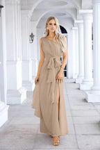 Ladies Chiffon One Shoulder Bridesmaid Evening Dress Wedding Party Evening Dress 28133
