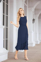 Sunnderly Two-Piece A-line Mother of The Bride Dress Formal Party Gown Dress SY28072