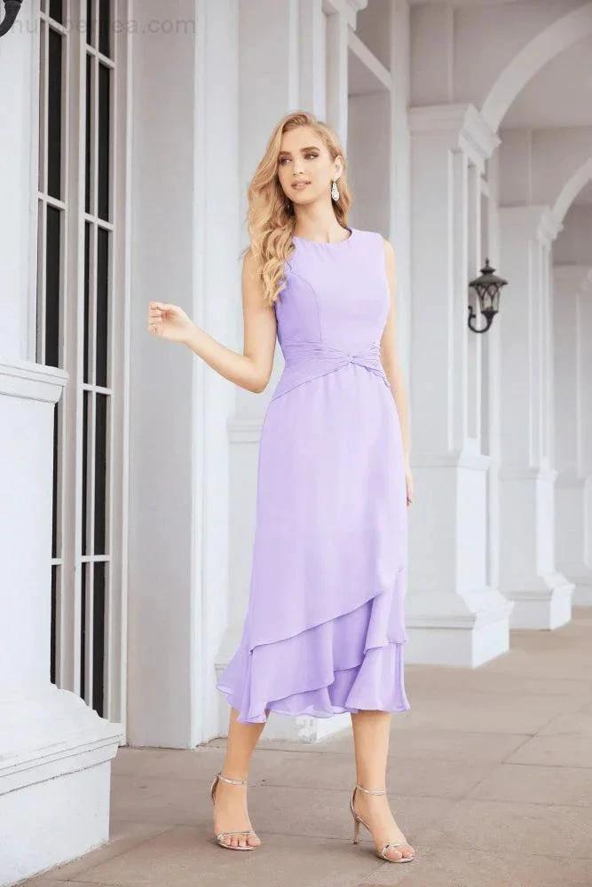 Sunnderly Two-Piece A-line Mother of The Bride Dress Formal Party Gown Dress SY28072