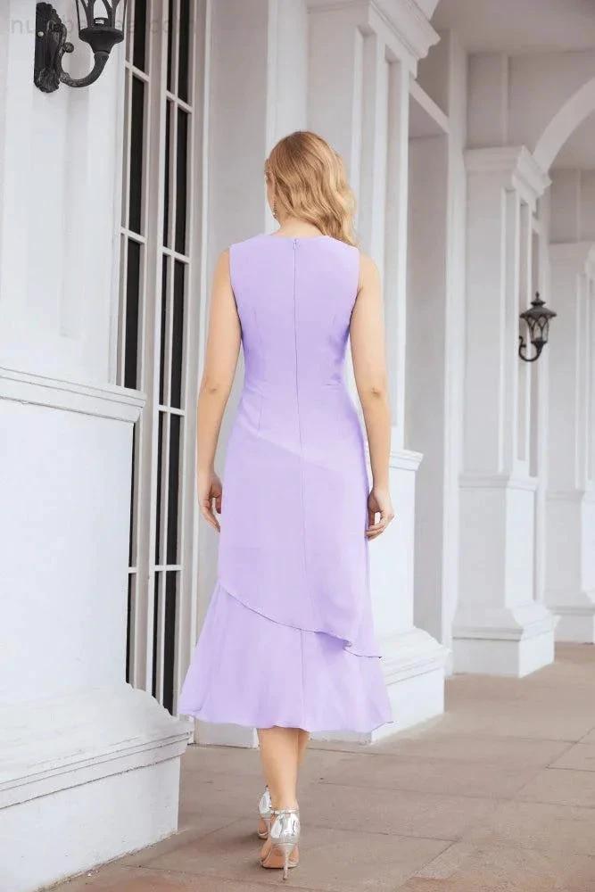 Sunnderly Two-Piece A-line Mother of The Bride Dress Formal Party Gown Dress SY28072