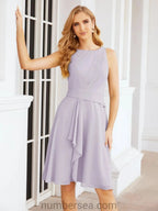 Sunnderly Mother of The Bride Dresses Prom Dress Casual Pleated Dress  SY28065