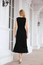 Sunnderly Two-Piece A-line Mother of The Bride Dress Formal Party Gown Dress SY28072