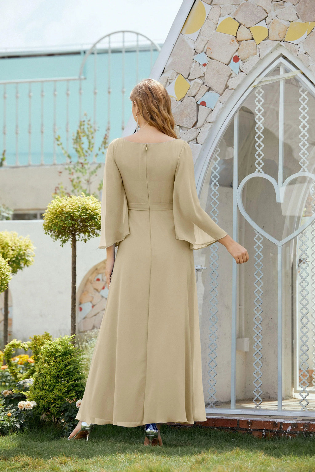 Sunnderly Mother of The Bride Dresses Formal Prom Dress for Wedding Guest SY28012