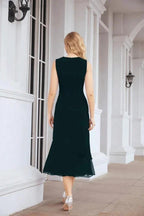 Sunnderly Two-Piece A-line Mother of The Bride Dress Formal Party Gown Dress SY28072