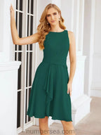 Sunnderly Mother of The Bride Dresses Prom Dress Casual Pleated Dress  SY28065