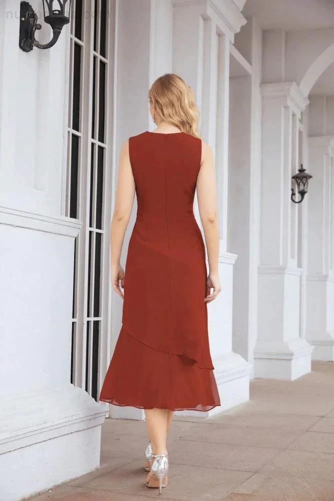 Sunnderly Two-Piece A-line Mother of The Bride Dress Formal Party Gown Dress SY28072