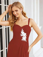 Sunnderly Mother of The Bride Groom Dresses Lace Appliques for Wedding Guest SY28066
