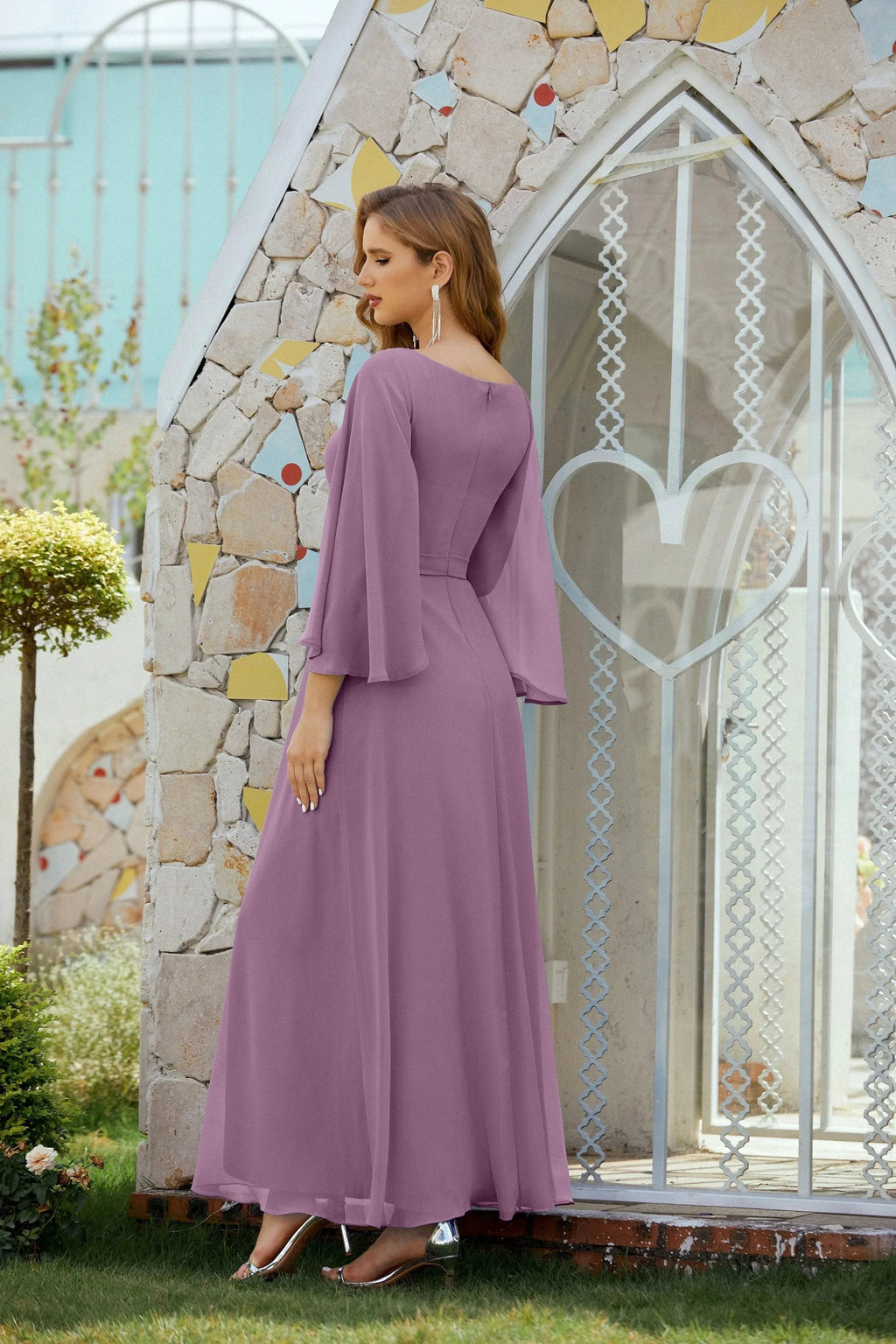 Sunnderly Mother of The Bride Dresses Formal Prom Dress for Wedding Guest SY28012