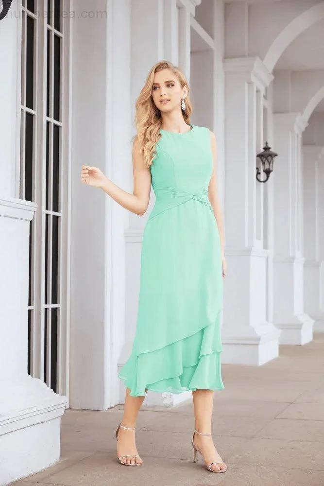Sunnderly Two-Piece A-line Mother of The Bride Dress Formal Party Gown Dress SY28072