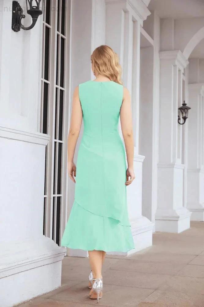 Sunnderly Two-Piece A-line Mother of The Bride Dress Formal Party Gown Dress SY28072
