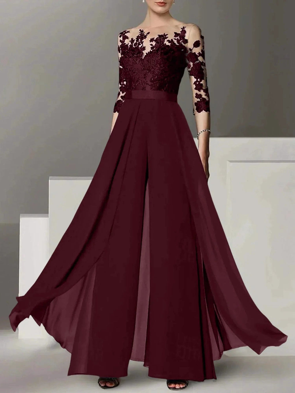 A-Line/Princess Mother of the Bride Dresses with Applique