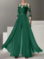 A-Line/Princess Mother of the Bride Dresses with Applique