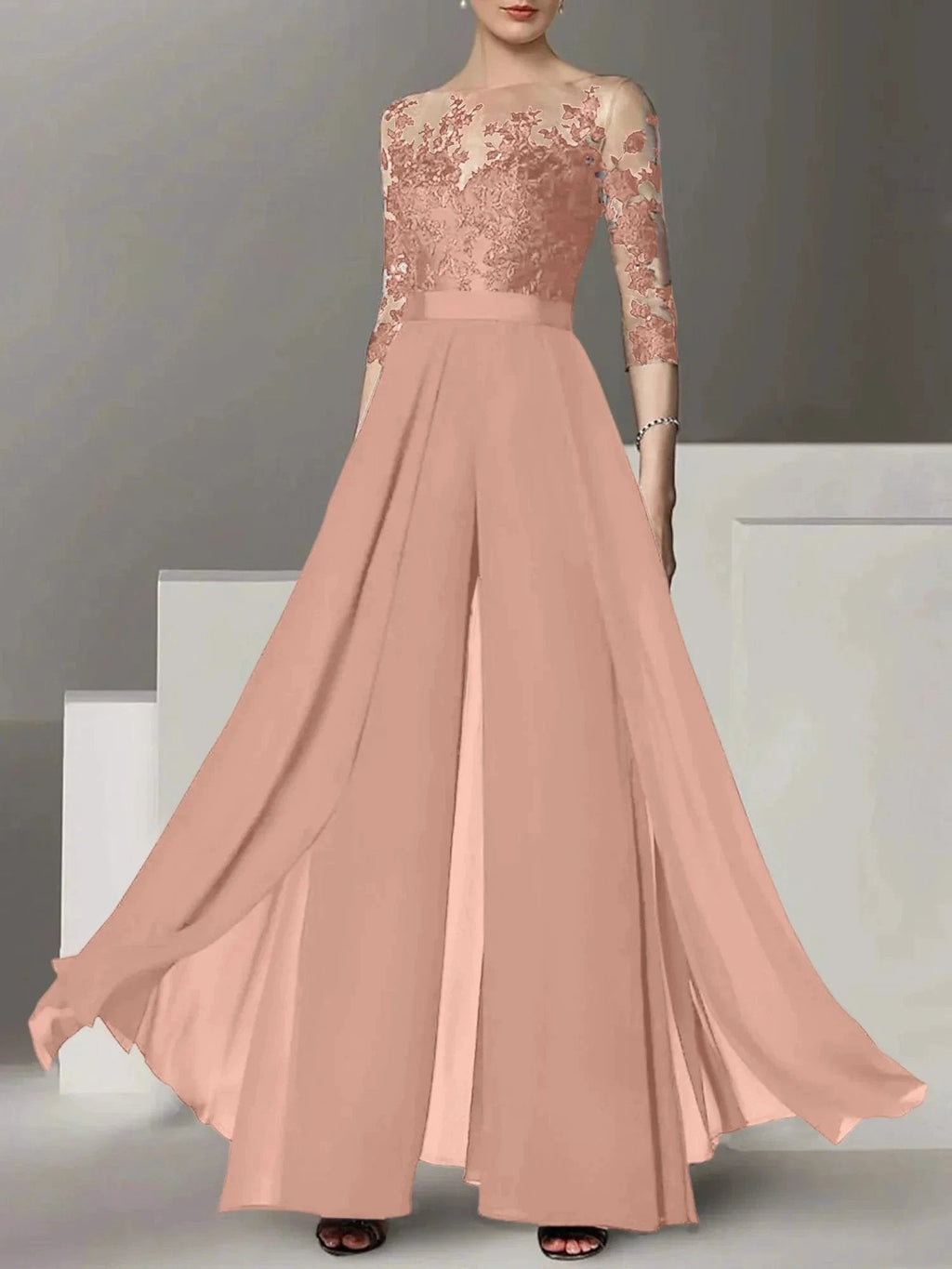 A-Line/Princess Mother of the Bride Dresses with Applique