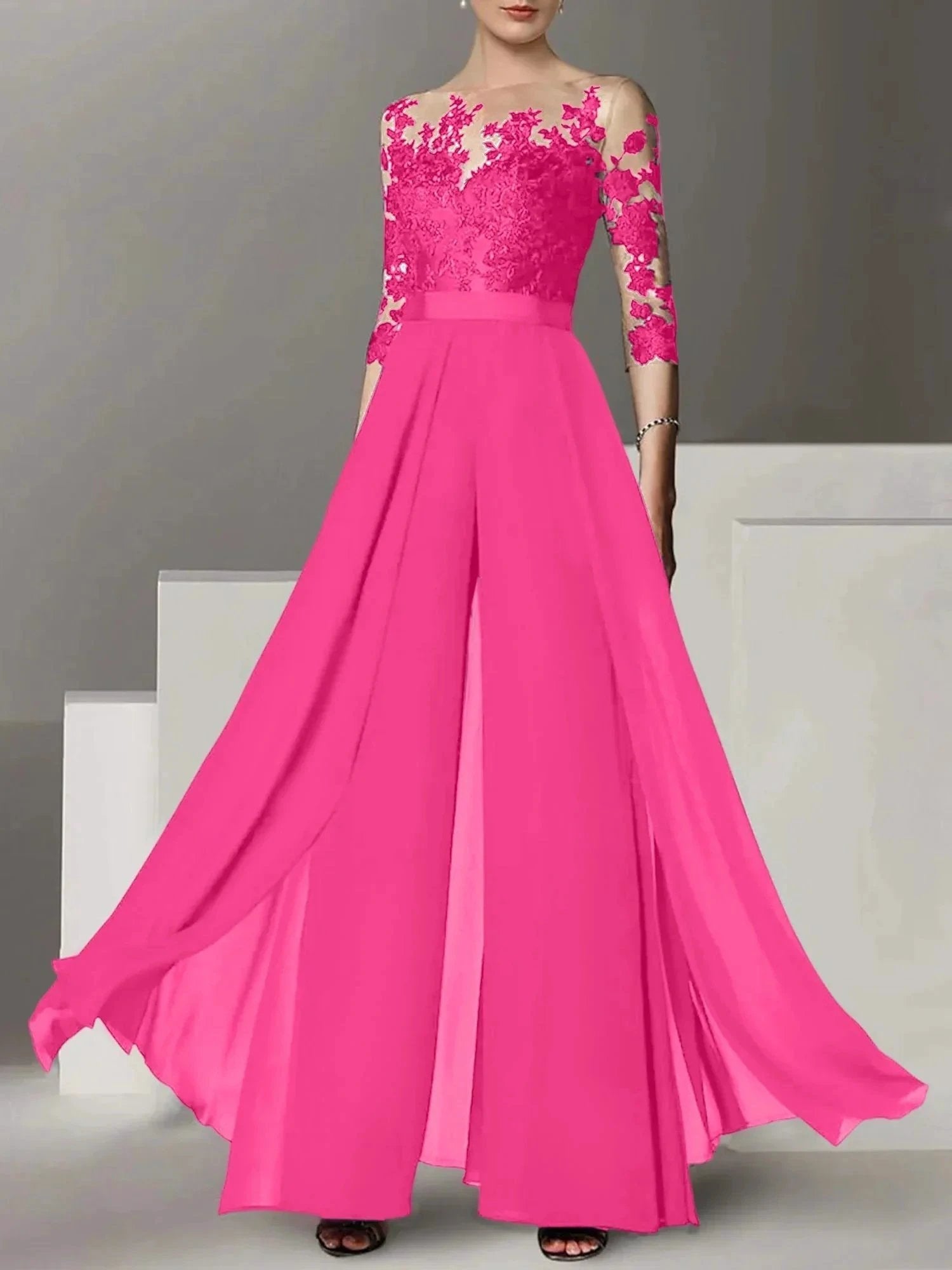 A-Line/Princess Mother of the Bride Dresses with Applique