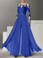 A-Line/Princess Mother of the Bride Dresses with Applique