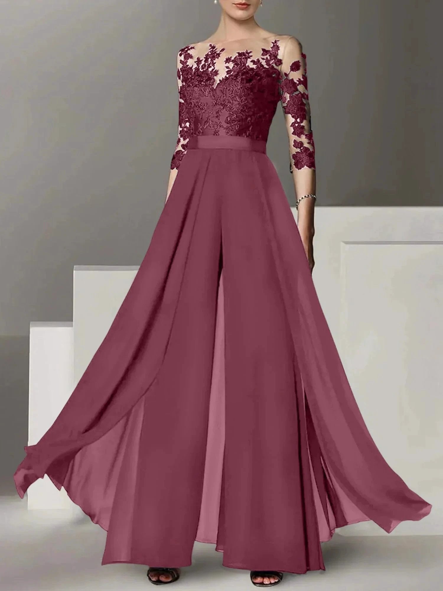 A-Line/Princess Mother of the Bride Dresses with Applique