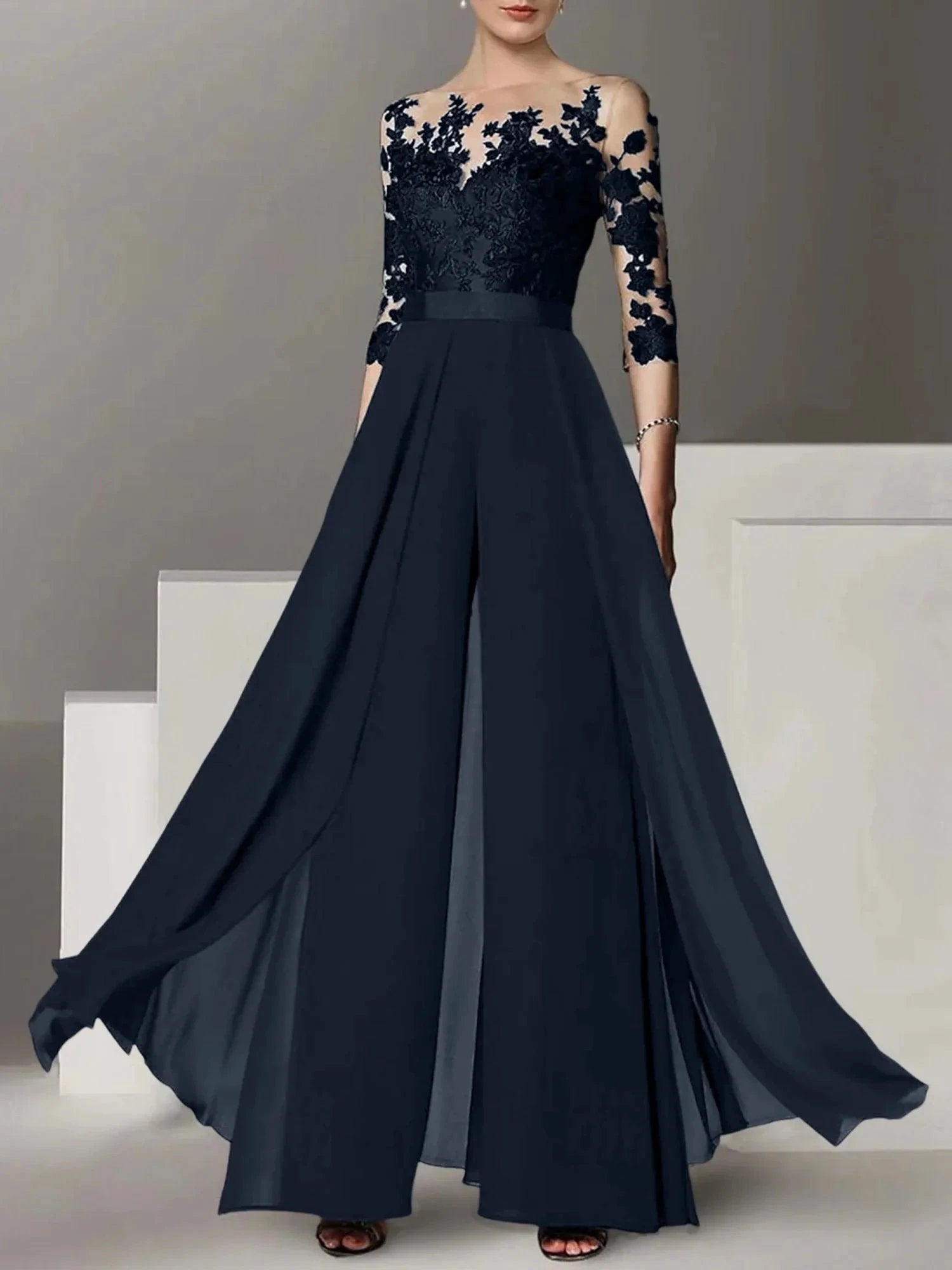 A-Line/Princess Mother of the Bride Dresses with Applique