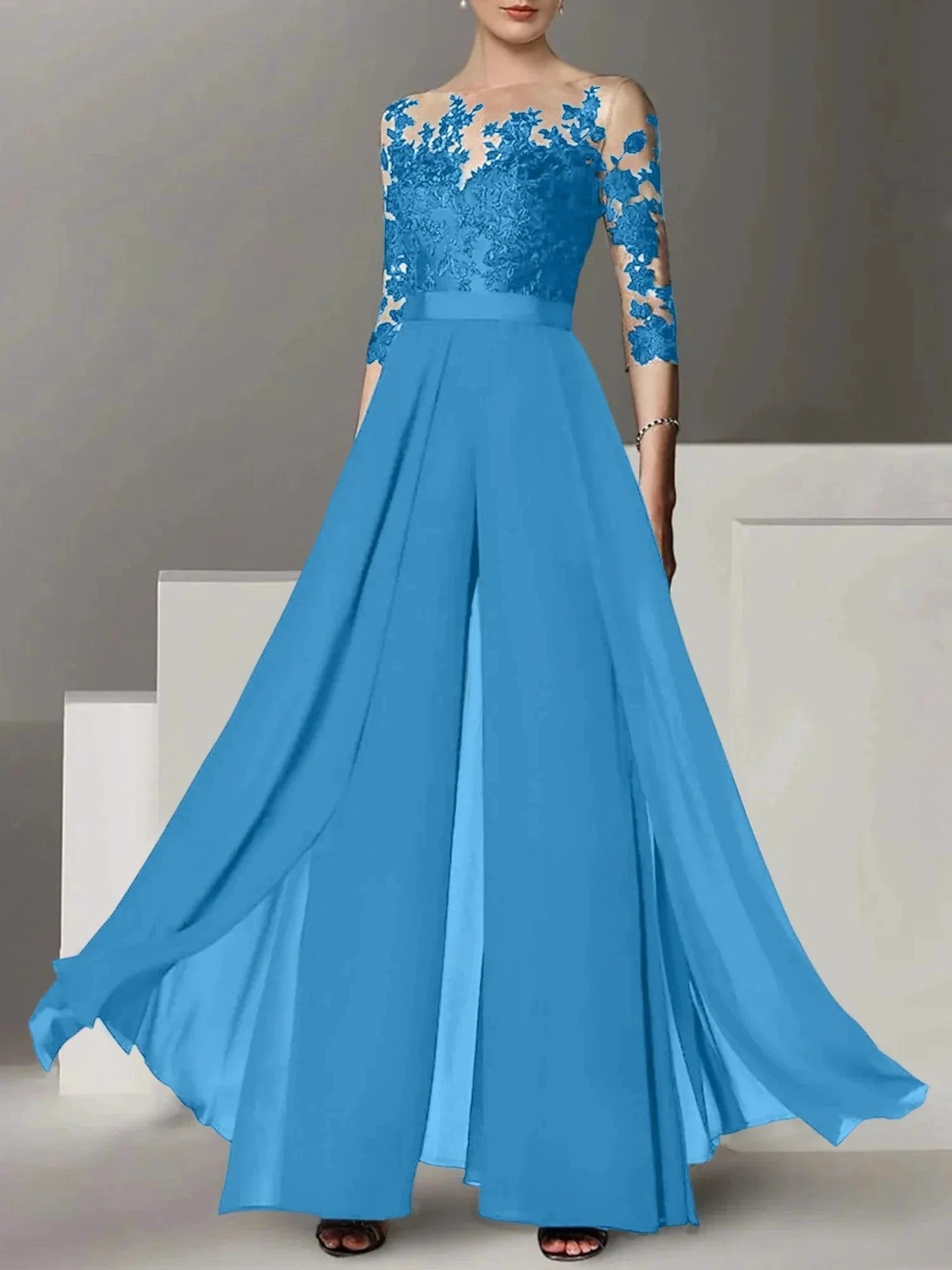 A-Line/Princess Mother of the Bride Dresses with Applique