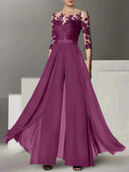 A-Line/Princess Mother of the Bride Dresses with Applique