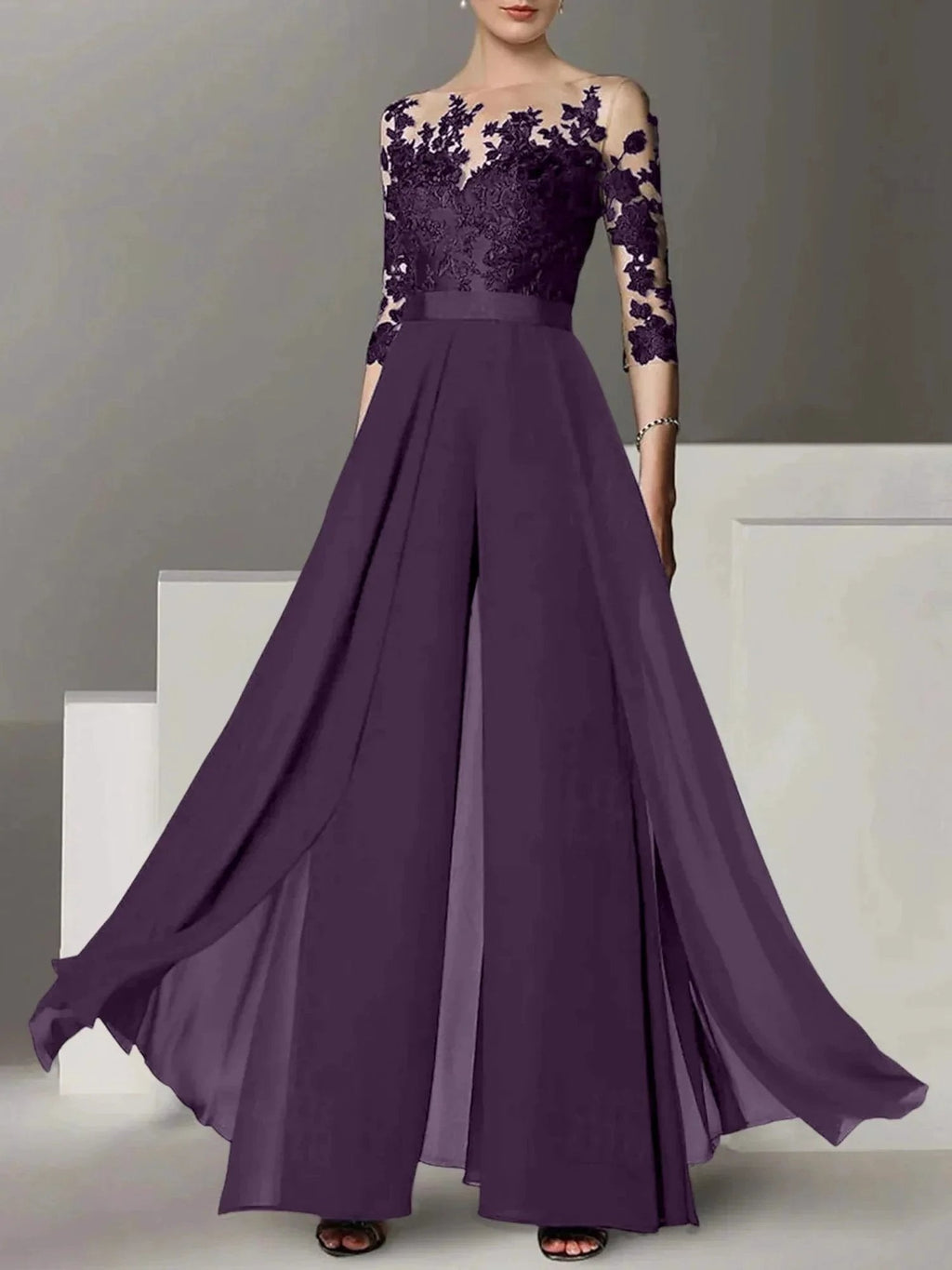A-Line/Princess Mother of the Bride Dresses with Applique