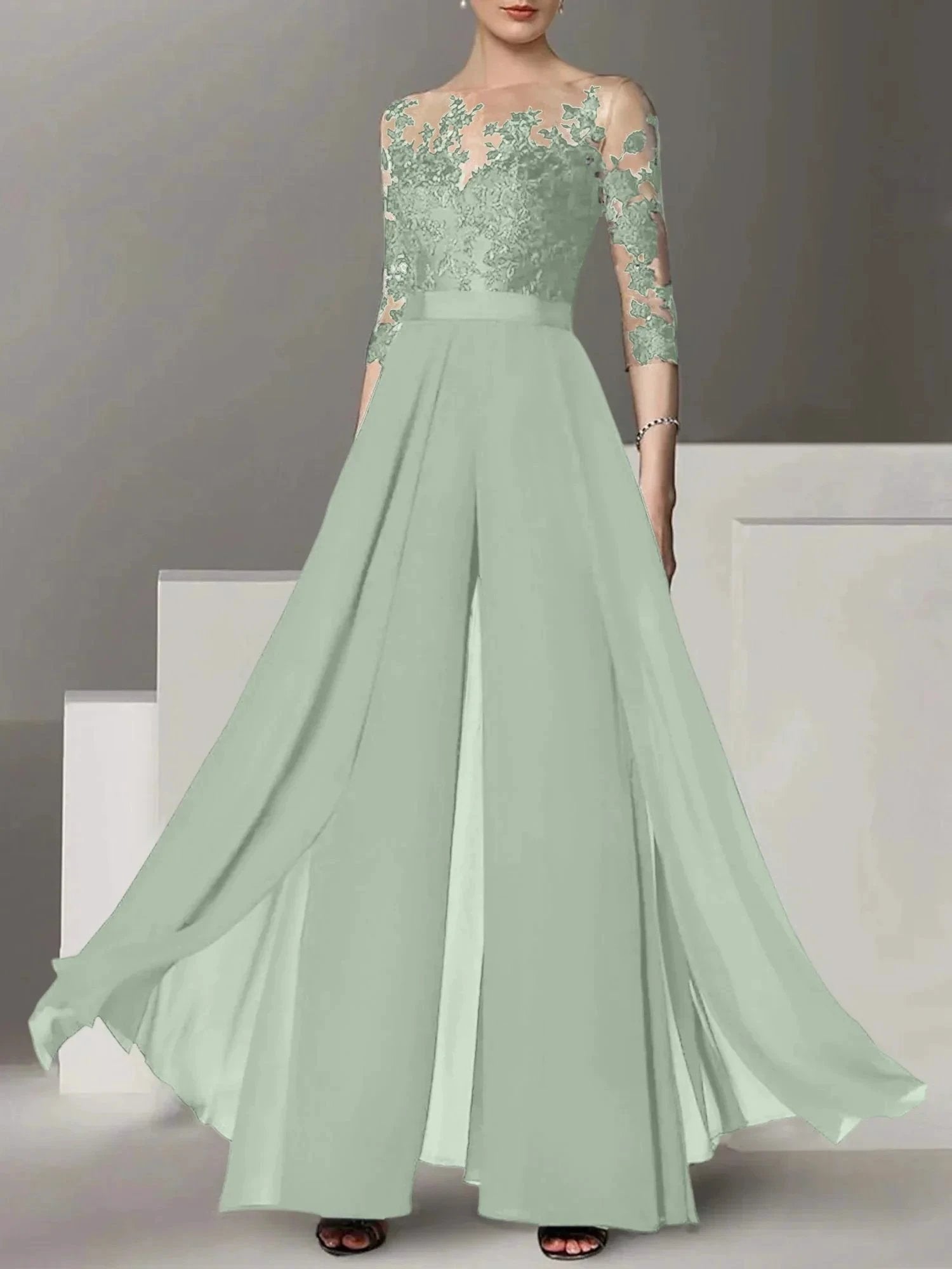 A-Line/Princess Mother of the Bride Dresses with Applique
