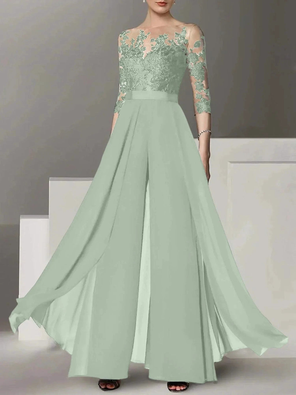 A-Line/Princess Mother of the Bride Dresses with Applique