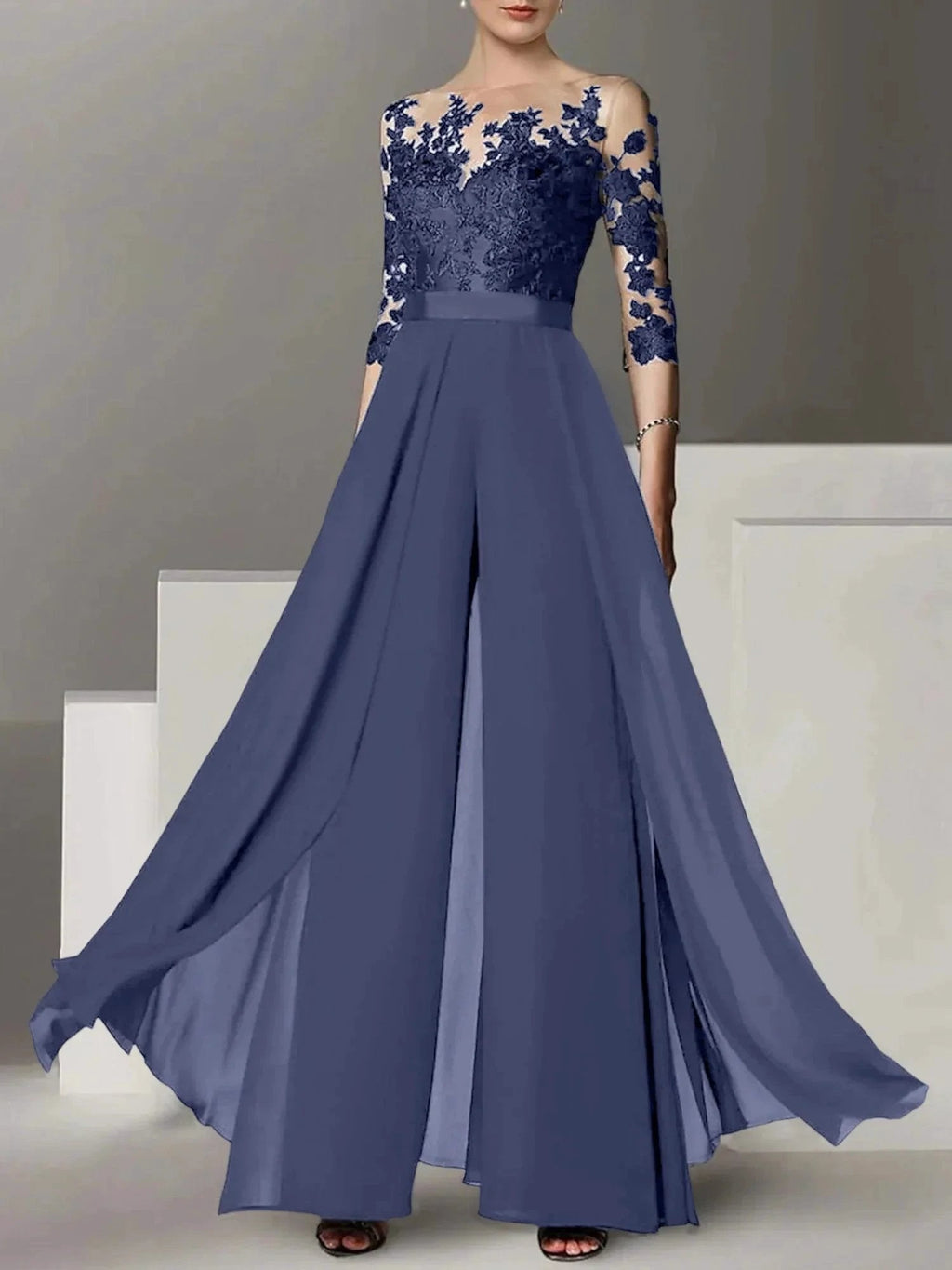 A-Line/Princess Mother of the Bride Dresses with Applique
