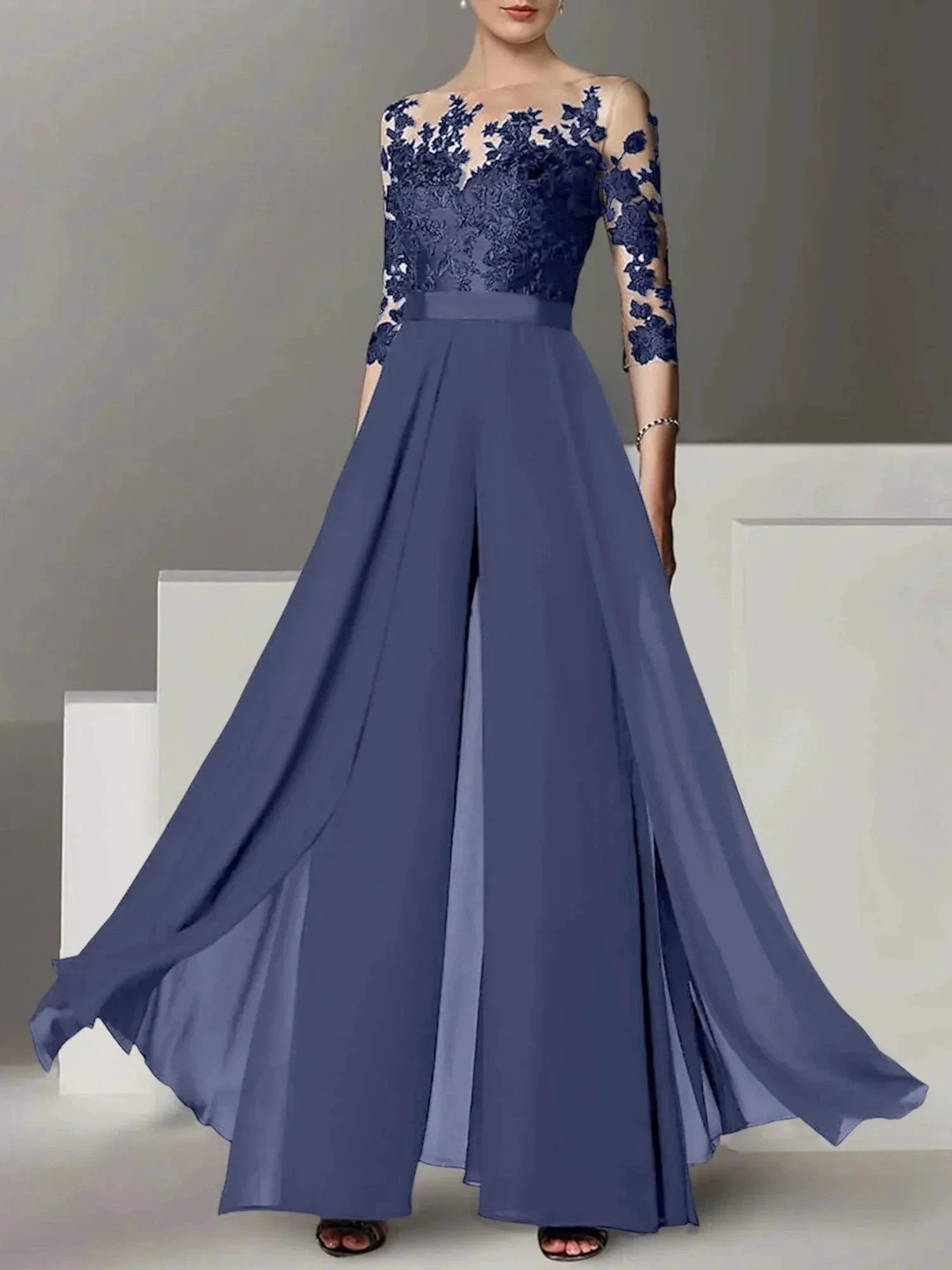 A-Line/Princess Mother of the Bride Dresses with Applique