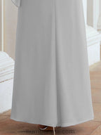 Sunnderly Formal Party Gown Dress Long Mother of The Bride Dresses with Ruffle Cape SY28026