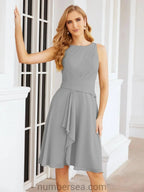 Sunnderly Mother of The Bride Dresses Prom Dress Casual Pleated Dress  SY28065