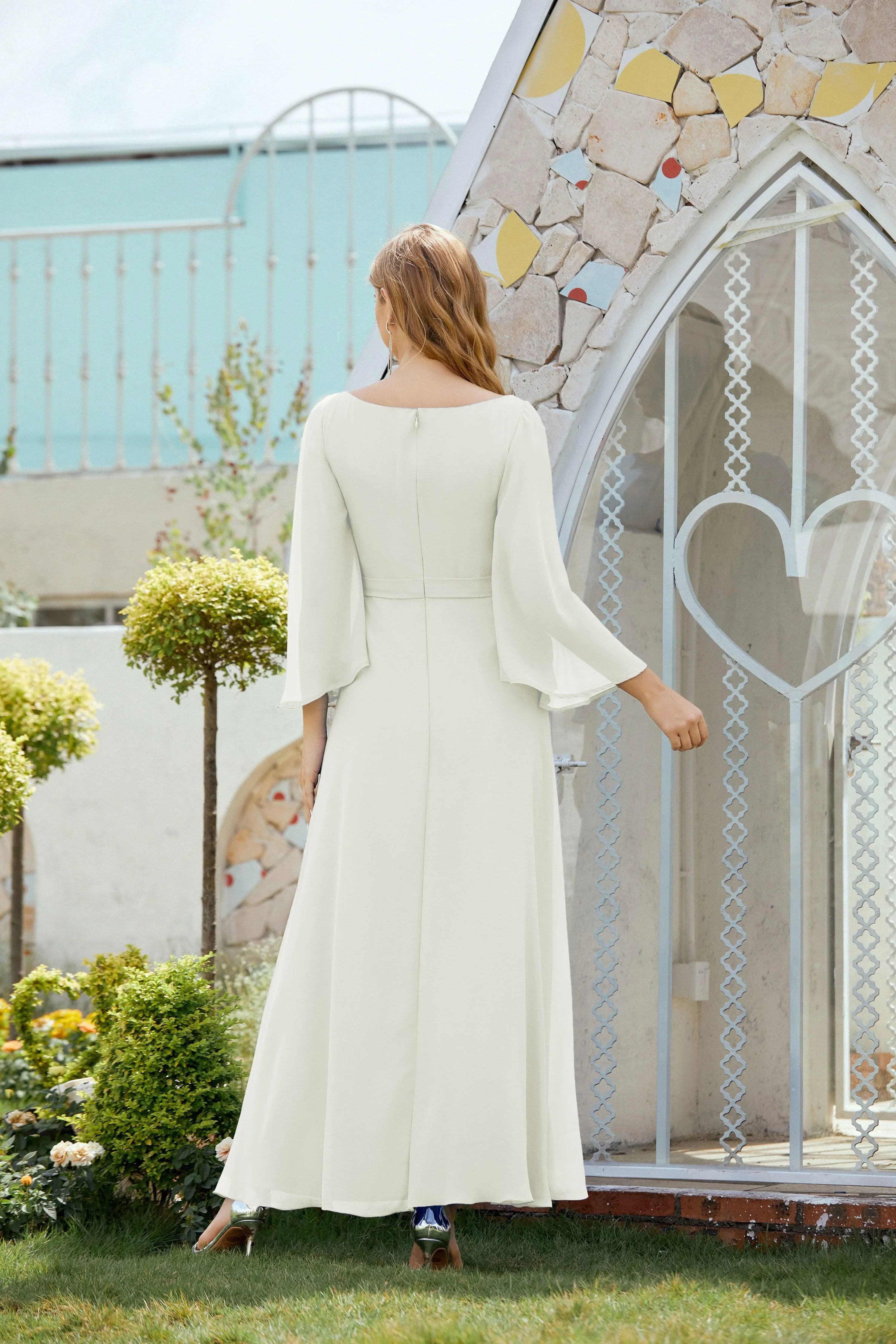 Sunnderly Mother of The Bride Dresses Formal Prom Dress for Wedding Guest SY28012
