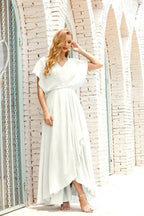 Numbersea  Mother of The Bride Dresses Plus Size V-Neck Floor Length Formal Prom Dress for Wedding Guest 28020