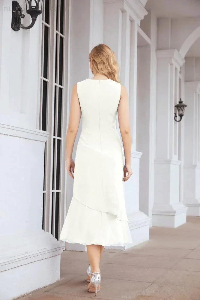 Sunnderly Two-Piece A-line Mother of The Bride Dress Formal Party Gown Dress SY28072