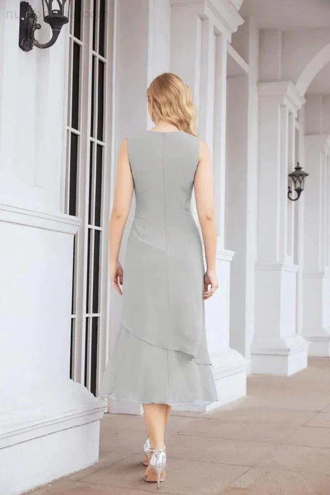 Sunnderly Two-Piece A-line Mother of The Bride Dress Formal Party Gown Dress SY28072