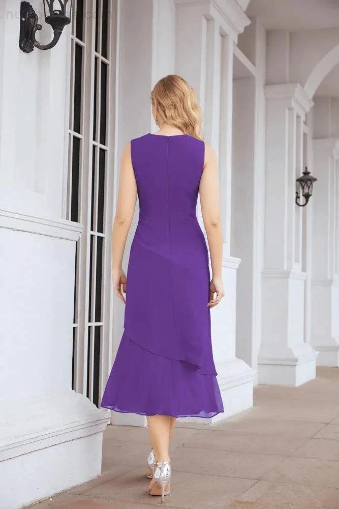 Sunnderly Two-Piece A-line Mother of The Bride Dress Formal Party Gown Dress SY28072