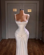 Classy Mermaid Long Evening Dress Charming Formal Gown Y616