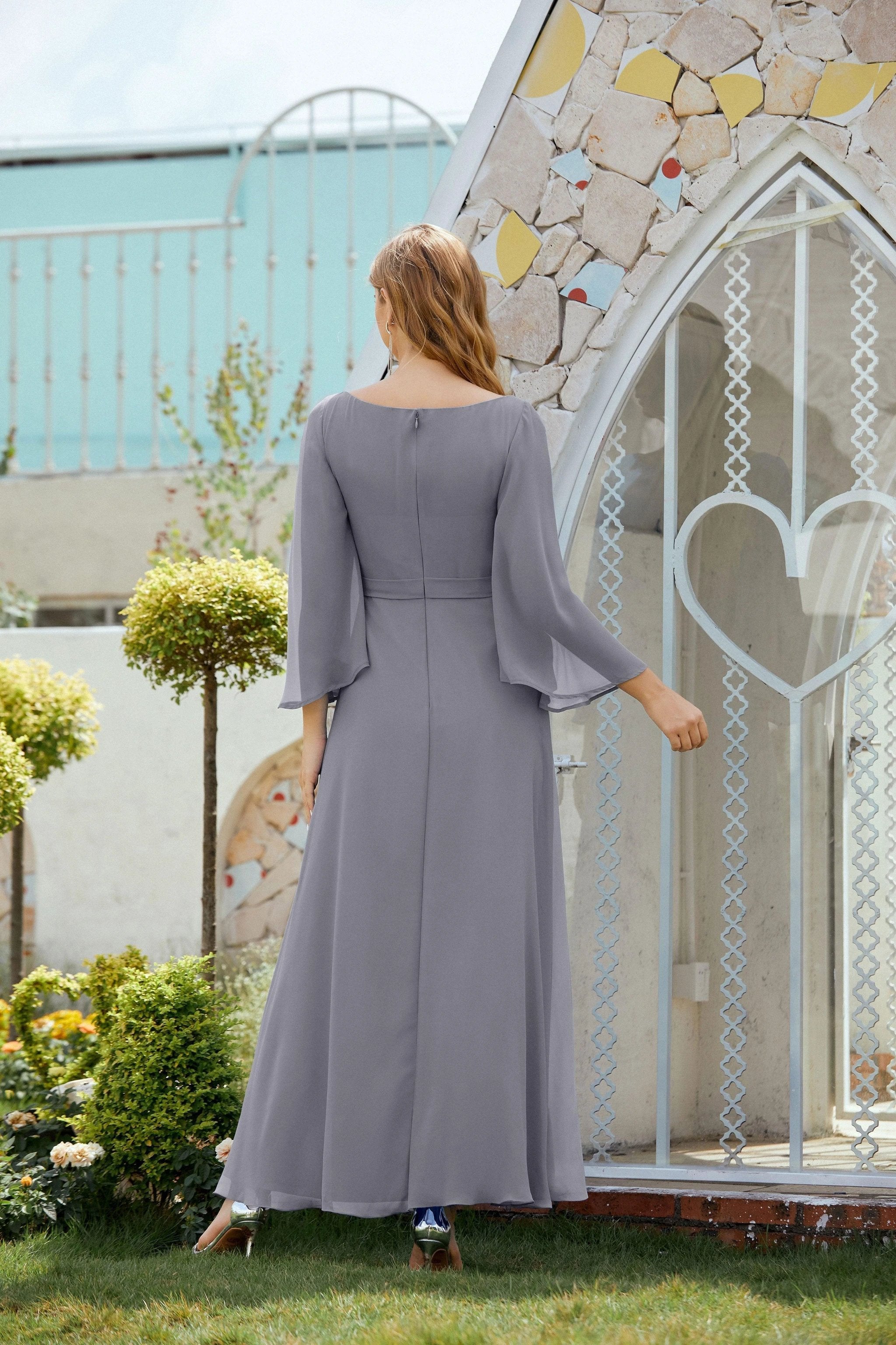 Sunnderly Mother of The Bride Dresses Formal Prom Dress for Wedding Guest SY28012
