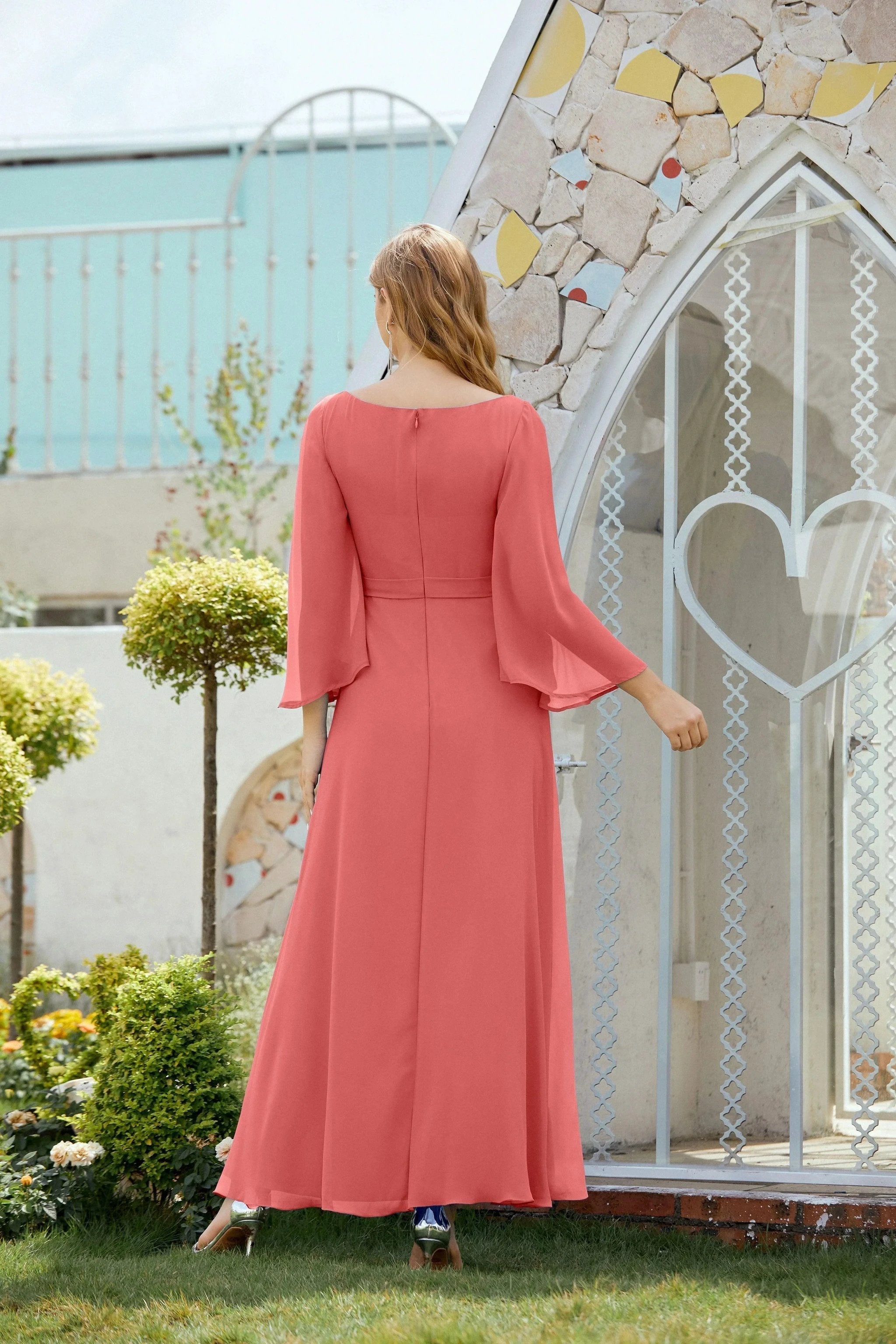 Sunnderly Mother of The Bride Dresses Formal Prom Dress for Wedding Guest SY28012
