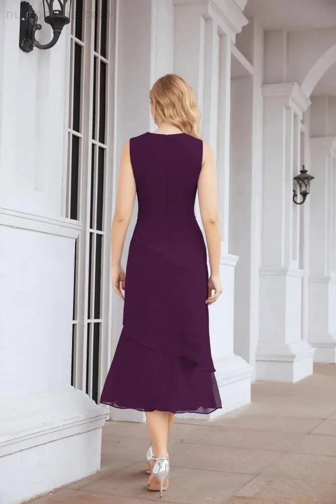 Sunnderly Two-Piece A-line Mother of The Bride Dress Formal Party Gown Dress SY28072