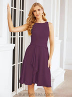 Sunnderly Mother of The Bride Dresses Prom Dress Casual Pleated Dress  SY28065