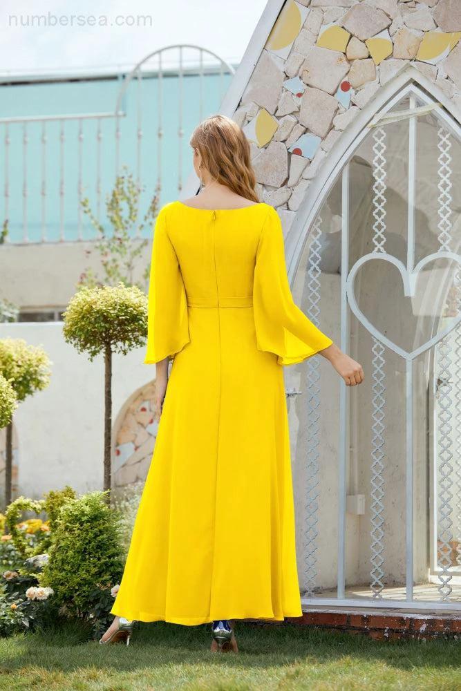 Sunnderly Mother of The Bride Dresses Formal Prom Dress for Wedding Guest SY28012