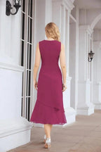 Sunnderly Two-Piece A-line Mother of The Bride Dress Formal Party Gown Dress SY28072