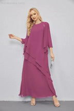 Mother of Bride Dresses with Open Front Lightweight Cardigan Formal Prom Gown  28081