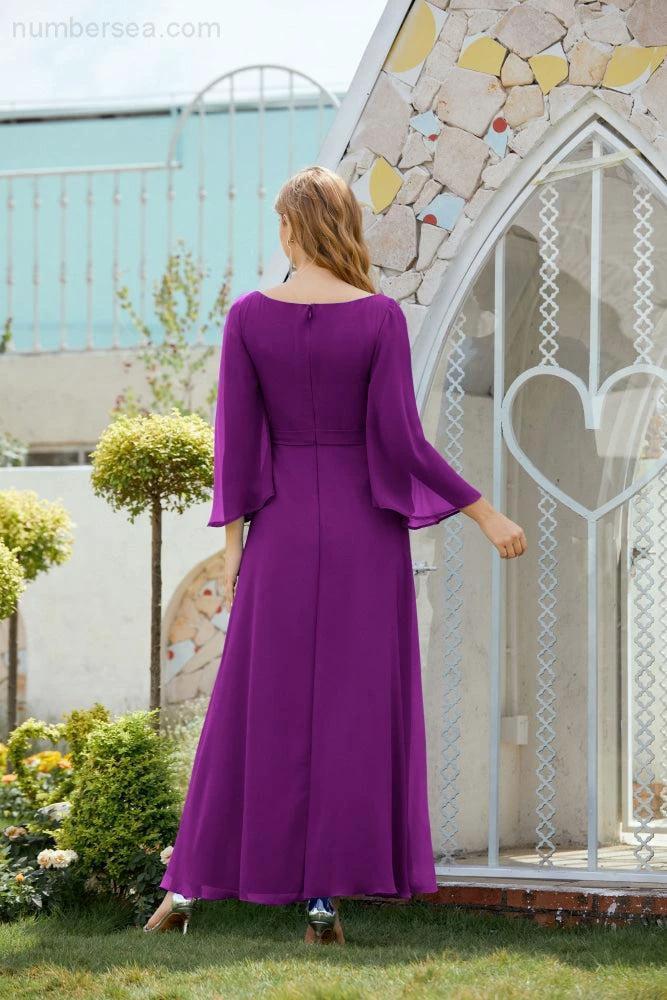 Sunnderly Mother of The Bride Dresses Formal Prom Dress for Wedding Guest SY28012